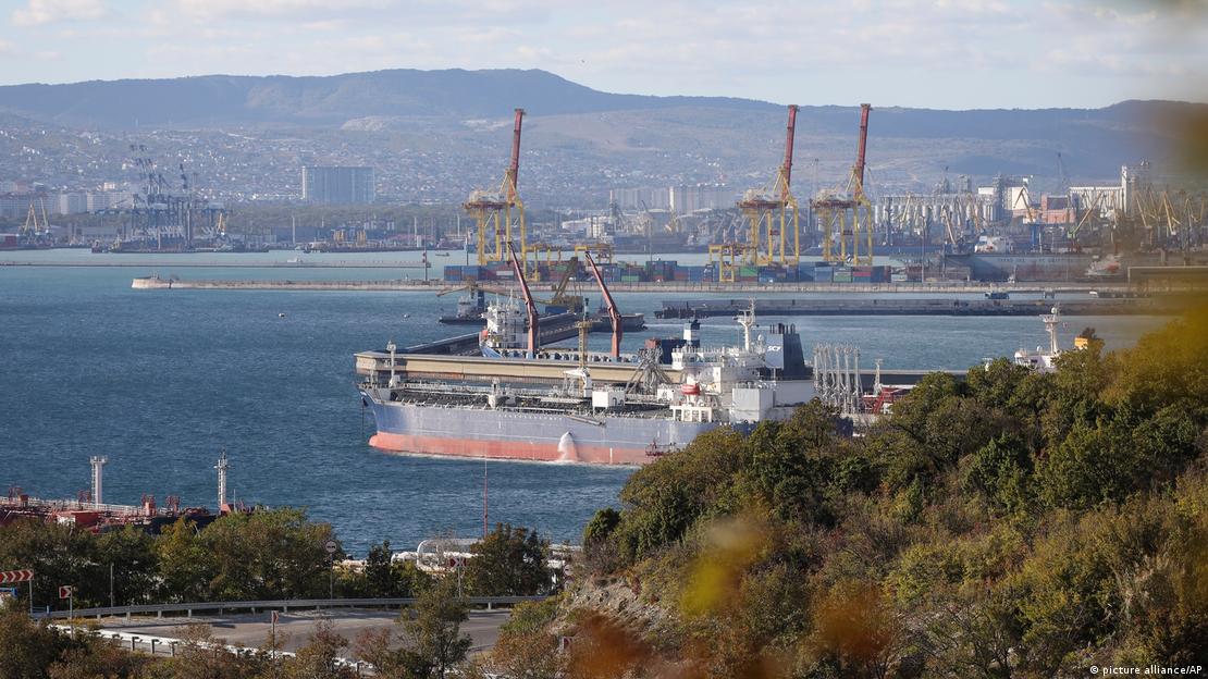 Rusya'nın Karadeniz kıyısındaki Novorossiysk Limanı